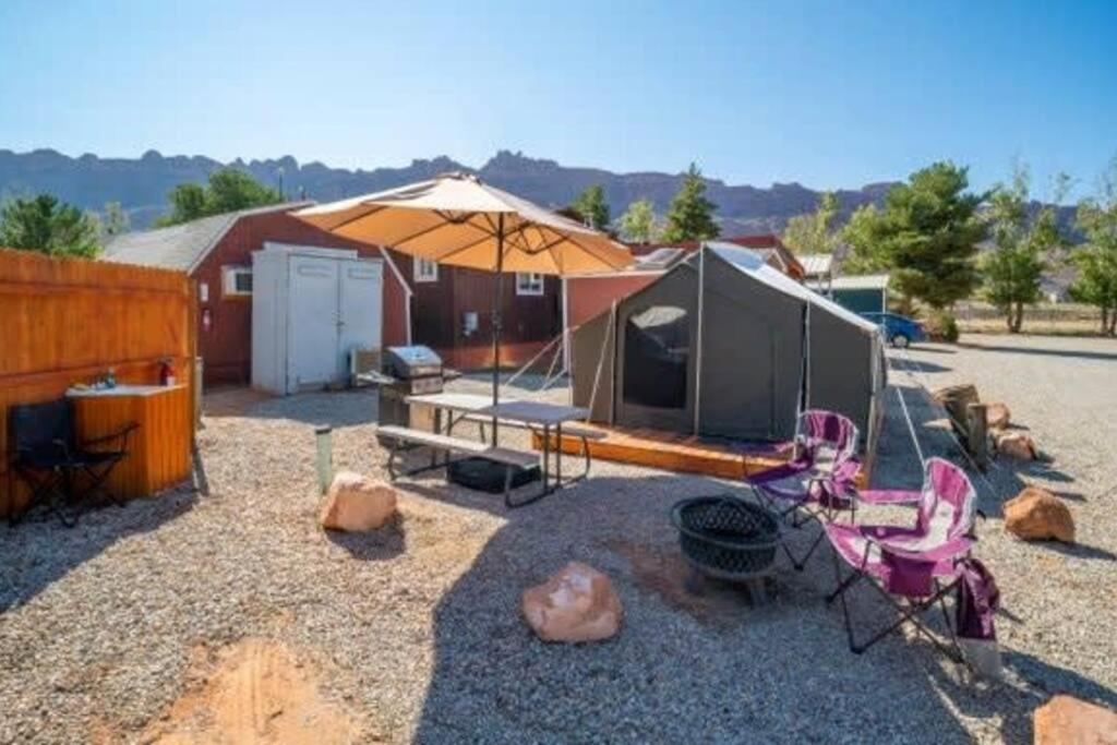 Moab Rv Resort Glamping Setup Tent In Rv Park #4 Ok-T4 Exterior photo